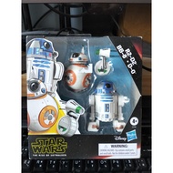 STAR WARS Galaxy of Adventures R2-D2 BB-8 D-O Action Figure 3 Pack 5" Scale Droid Toys with Fun Feat