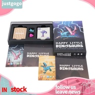 Justgogo Board Game Card Dinosaur Games For Family Entertainment Party