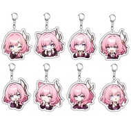 Laminated Honkai Star Rail Game Peripheral Cyrene Pendant Acrylic Keychain