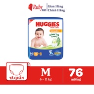 Tã quần Huggies Skincare Super Jumbo M76/L68/XL60/XXL54