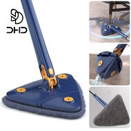 DHD Spin Mop Floor mop Self Wash Triangle Mop Rotatable Cleaning Mop Flat Mop Dust Mop