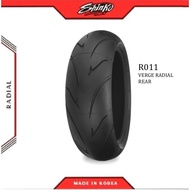 SHINKO MOTORCYCLE TIRES R011 VERGE 170/60ZR17 Rear TL
