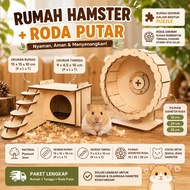 UPR Running Wheel Hamster Floor Two Wheel Hamster Jogging Wheel Hamster