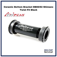 Tripeak Ceramic Bottom Bracket (BB86/92 Shimano or GXP Twist Fit // BB86/92 DUB // BB86 30mm) for Bi