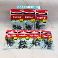 ASUKA 8860B BRASS BARREL SNAP SWIVEL