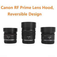 Canon RF35mm F1.8 / RF50mm F1.8 / RF16mm F2.8 Prime Lens Hood, Original Design, Reversible