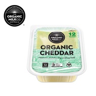 The Organic Milk Co Sliced Organic Cheddar Cheese 250g