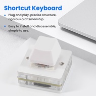 1-Key Shortcut Keyboard USB Custom Programmable Macro Keyboard Hot Key Mouse One Key Button RGB Mini