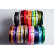 Satin Ribbon 1/ 4 Inch (0.6 cm) Satin Fabric Ribbon 0.6 cm Satin Ribbon/ 1/ 4 Inch (0.6 cm)