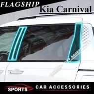 KIA Carnival TPU Film 2020-24 Exterior Window Pillar Anti-scratch TPU Protective film Anti-scratch R