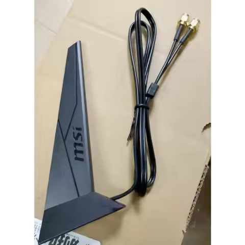 MSI Original Motherboard Antenna 2.4G 5G 6G WIFI7 Antenna with Magnetic Base SMA for Pro Z790-A GIGA