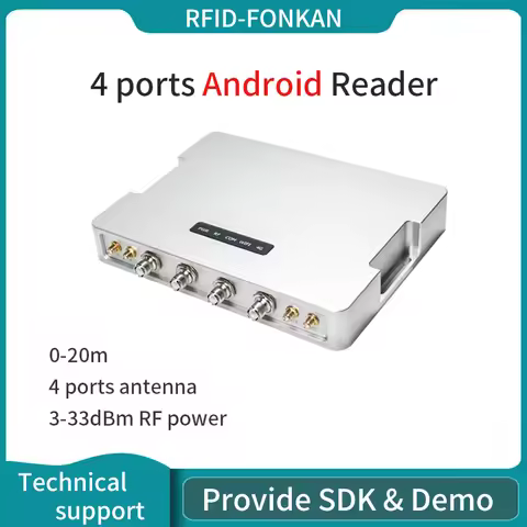 Android Impinj E710 RFID Reader 4/8 Ports UHF RFID Reader with Android System for Warehousing Logist