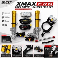 XMAX V1 V2 V3 Original SMRT USD Fork Cover Combo SMRT Stylema TX4 4Pot & Billet P34 S01 2Pot Caliper