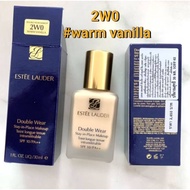 Discount in Straw Time Foundation Color#2W0 Warm Vanilla Estee Lauder Double-Effect Makeup Setting L