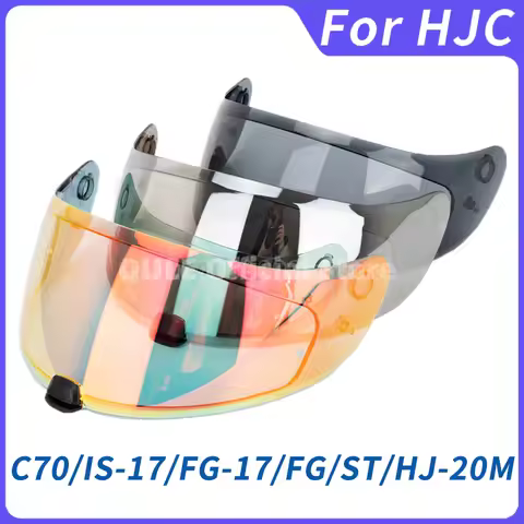 Motorcycle Helmet Visor Shield for HJC HJ-20M FG-ST FG-17 C70 IS-17 Viseira Capacete Uv Protection S