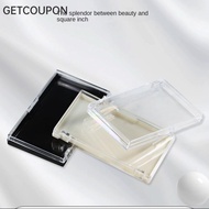 GETCOUPON Eyelash Storage Box, Plastic  False Lashes Show Box, Simplicity Square Shape Storage Box