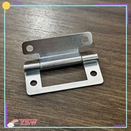 YEW 5pcs/set Door Hinge, Interior No Slotted Flat Open, Creative Connector Soft Close Folded Close Hinges Furniture Hardware