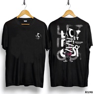 A1246 T-Shirt Round Neck Front-Back COTTON 1 Premium Grade More Available