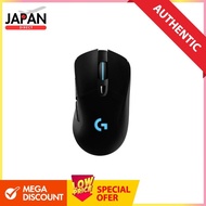 Logicool G Wireless Gaming Mouse G703h LIGHTSPEED HERO 25K Sensor Ergonomics LIGHTSYNC RGB POWERPLAY
