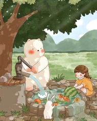 Photocustom 40x50cm Painting By Numbers Handmade Paintings On Number Animals Coloring By Number home