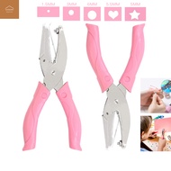 Lifehomy 1.5mm Circle Hole Puncher Heart Star Shape Puncher for Scrapbooks Crafts DIY