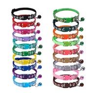 1.0 Dog Footprint Dog Collar Patch Bell Collar Cat Collar Hot-selling Hot-selling Large Ready Stock 
