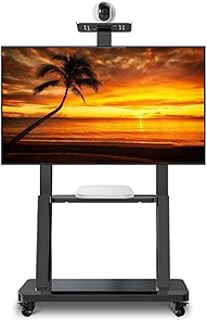TV stands 40-75 Inch TV Floor Stand With Wheels, Mobile Universal TV Cart For Lcd, Led, Flat Screen And Curved TVs, Black, Load 150Kg beautiful scenery