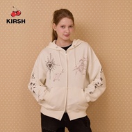 [KIRSH] WANDERLUST GRAPHIC ZIP-UP HOODIE | 25 FW
