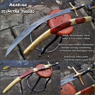 PEDANG ARAB AL GHADIB ARABIAN SWORD VAJA DAMASCUS PREMIUM