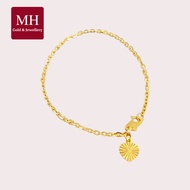 MH 916 GOLD POLO CHAIN BRACELET