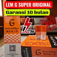 [ 50 Pcs ] Super Original G Glue Product Korean Glue/ Super Strong Multipurpose Glue/ WITH GUARANTEE