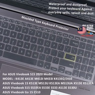 Keyboard Protector for ASUS Vivobook Go 15 E510 Asus Vivobook S15 2020 Model Vivobook 15 Oled  K513 