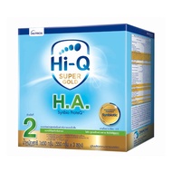 [นมผง] ไฮคิว ซูเปอร์โกลด์ เอช เอ 2 ซินไบโอโพรเทก สูตร 2 1650 กรัม นมผงสำหรับเด็กเล็กอายุ 6 เดือน-3 ป