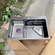 Premium SENSUTO NaNo Single Bowl Sink 68x45