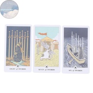 YANGWEN 78pcs Lunalapin Deck Card Game Party Game .