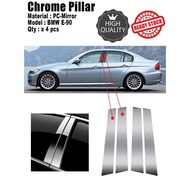BMW E-90 Chrome Pillar (4 pcs)
