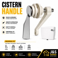 WC Toilet Low Level Metal Chrome Handle. PVC Cistern Flush Handle. Cistern Hook