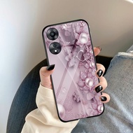 HP (U 167) Oppo A58 A78 Glass Softcase - Casing Oppo A58 A78hp - Oppo A58 A78 Glossy Glass Softcase 