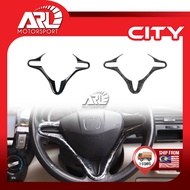 Honda City GM2 GM3 TMO 2008-2013 Interior Decoration Steering Lining Stylish Trim ARL Car Accessorie