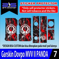 SKIN Sticker Garskin Dovpo MVV II PANDA Carbon Hex