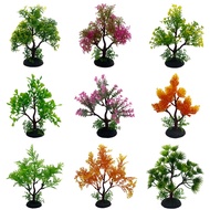 Bapara Plastic Artificial Water for Aquarium 6 Tall Trees Fish for Tank Decorat