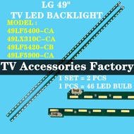 NEW 2PCS LG 49LF5400-CA 49LX310C-CA 49LF5420-CB 49LF5900-CA 49LF540T 49LF590T 49LH540T 49LH540T-TA L