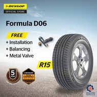 Dunlop Formula D06 R15 195/55 185/55 195/50 (with installation)