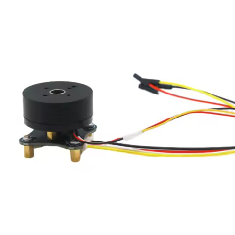 2804 Hollow Shaft Brushless DC Motor+ AS5600 Magnetic Encoder Set Hall Sensor Outer Rotor BLDC Motor