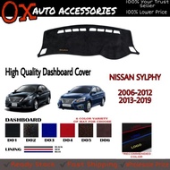 Nissan Sylphy Dashboard Cover High Quality Custom Made