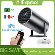 TONG Hy300 Plus Projector 4K Android 1080P 1280*720P Full HD Home Theater Video Mini led Projector f