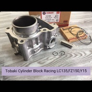 TOBAKI LC135,FZ150,Y15 CYLINDER BLICK RACING TOBAKI 57MM(STD)