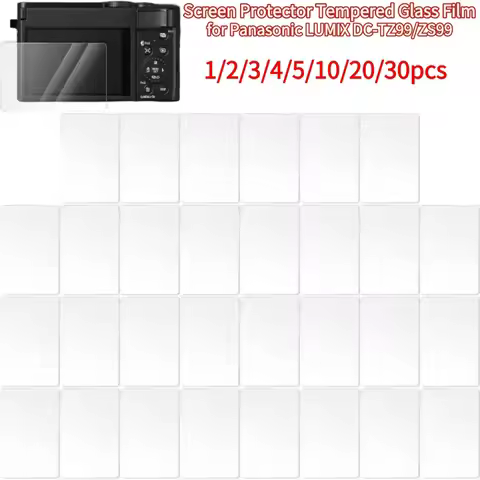 For LUMIX DC-TZ99/ZS99 Screen Protector Tempered Glass 9H Film Anti-Scratch Screen Protector for Pan