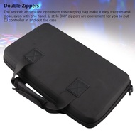 Zopsc DJ Controller Carrying Case Hard Travel Case with Shock Absorbing Foam Lining Adjustable Stora