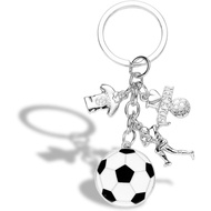Soccer Keychain Football Keychain Soccer Gifts Accessories Soccer Jewelry Football Stocking Stuffers